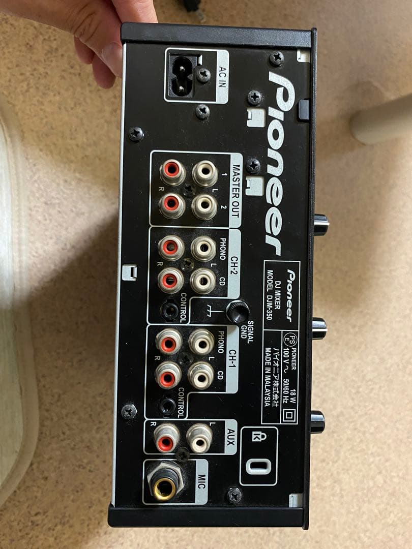 DJ機材 Pioneer DJM-350