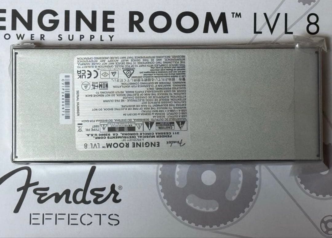 Fender ENGINE ROOM LVL08 パワーサプライ