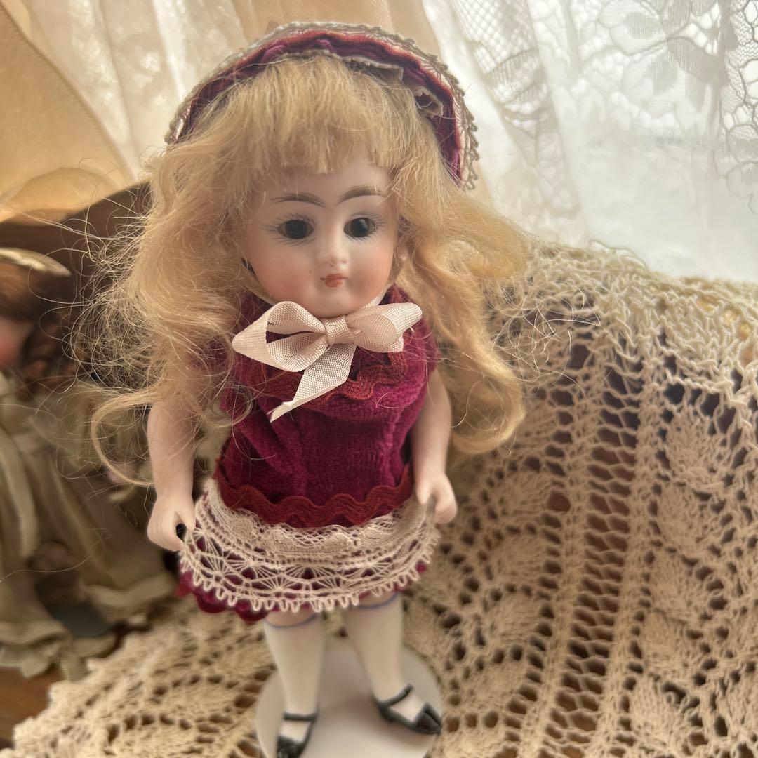 アンティークオールビスク 14センチ