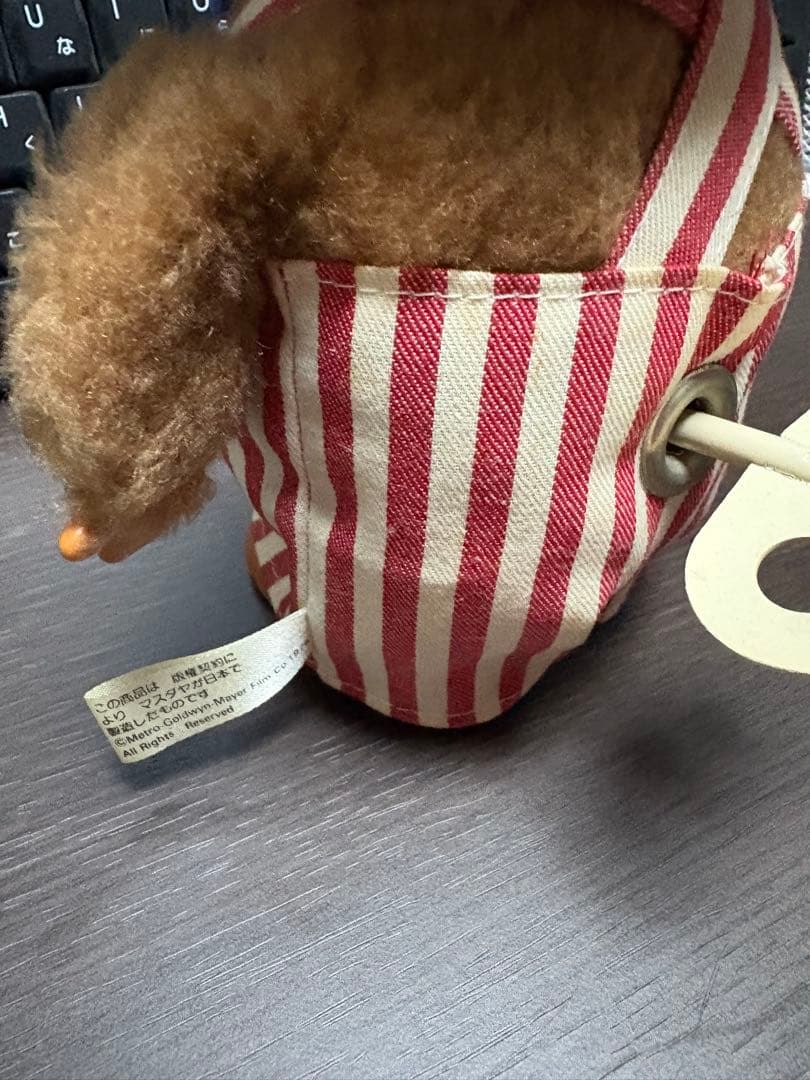 トムとジェリーオルゴール　増田屋　ソフビ人形　ぬいぐるみ　レトロ