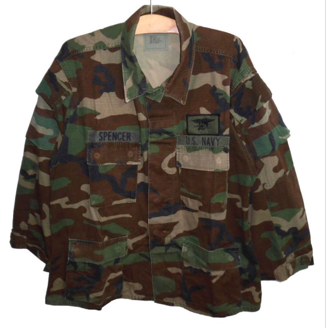 米軍実物 90’s ネイビーシールズ ジャケット カーゴパンツ セットアップ