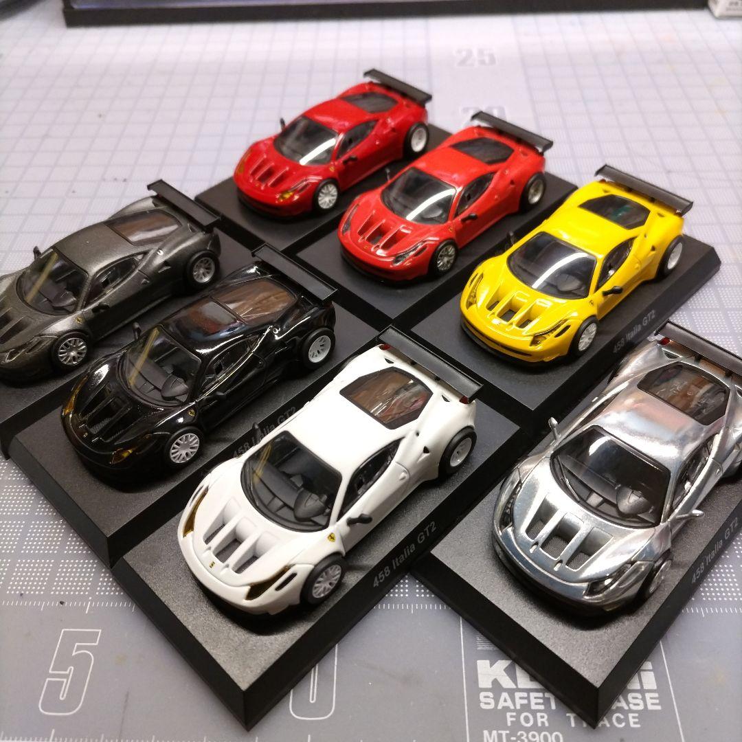 458 Italia GT2 ミニカー 7台セット