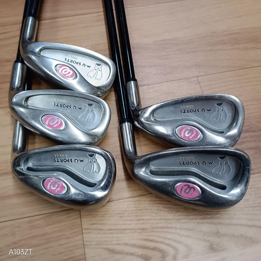 ミエコ ウエサコ M・U SPORT エムユースポーツ レディース ハーフセット