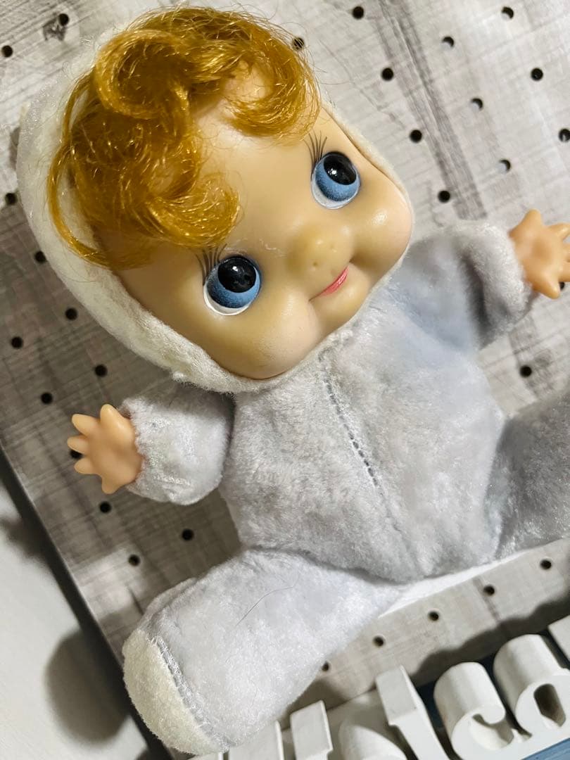 ラバーフェイス　ドール　ベビー　フランス　アンティーク