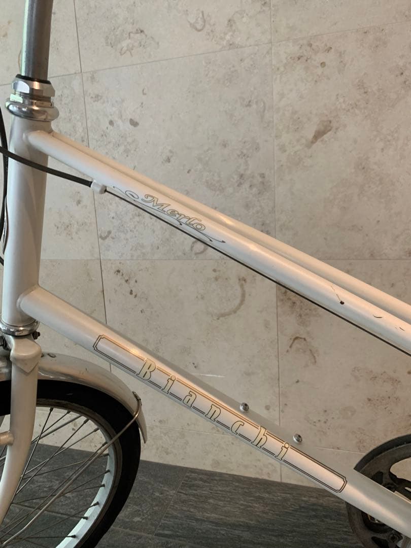 Bianchi ミニベロ　ホワイト