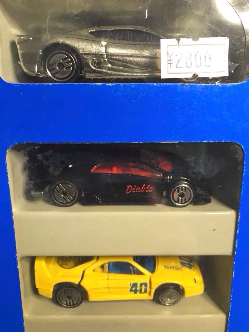 ミニカー HotWheels Ferrari Lamborghini 5pack