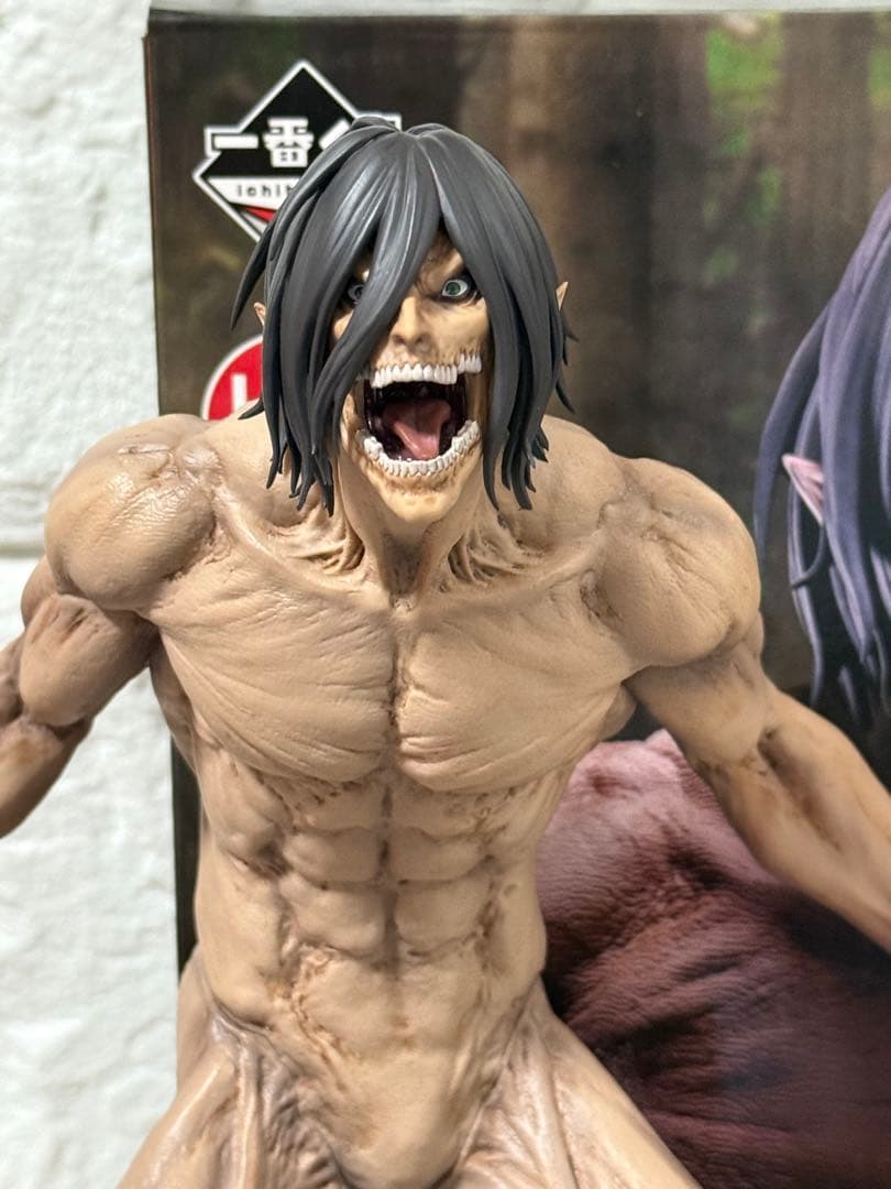 進撃の巨人　エレン(巨人) 巨大樹の森決戦ver ラストワン　一番くじ　開封品