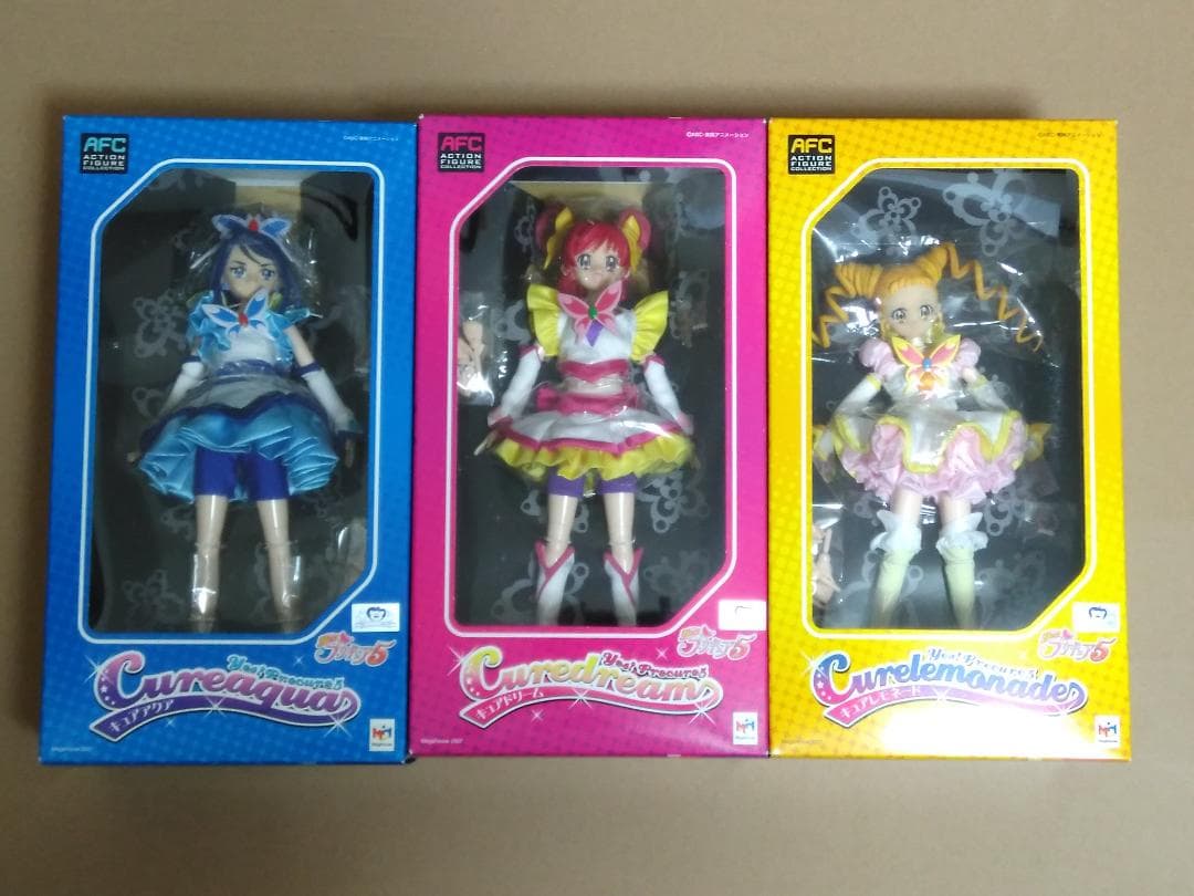 YESプリキュア５　５体　アクションフィギュアコレクション　 メガハウス AFC