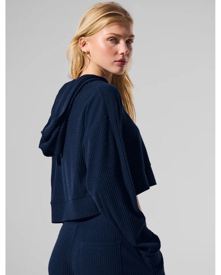 alo yoga muse hoodie xs アロ ミューズ フーディー