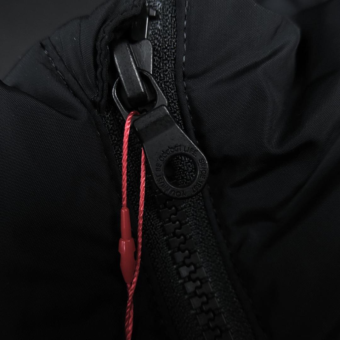 アダバット ADABAT NAVY 撥水 ジェットブラック ダウンベスト 黒 S