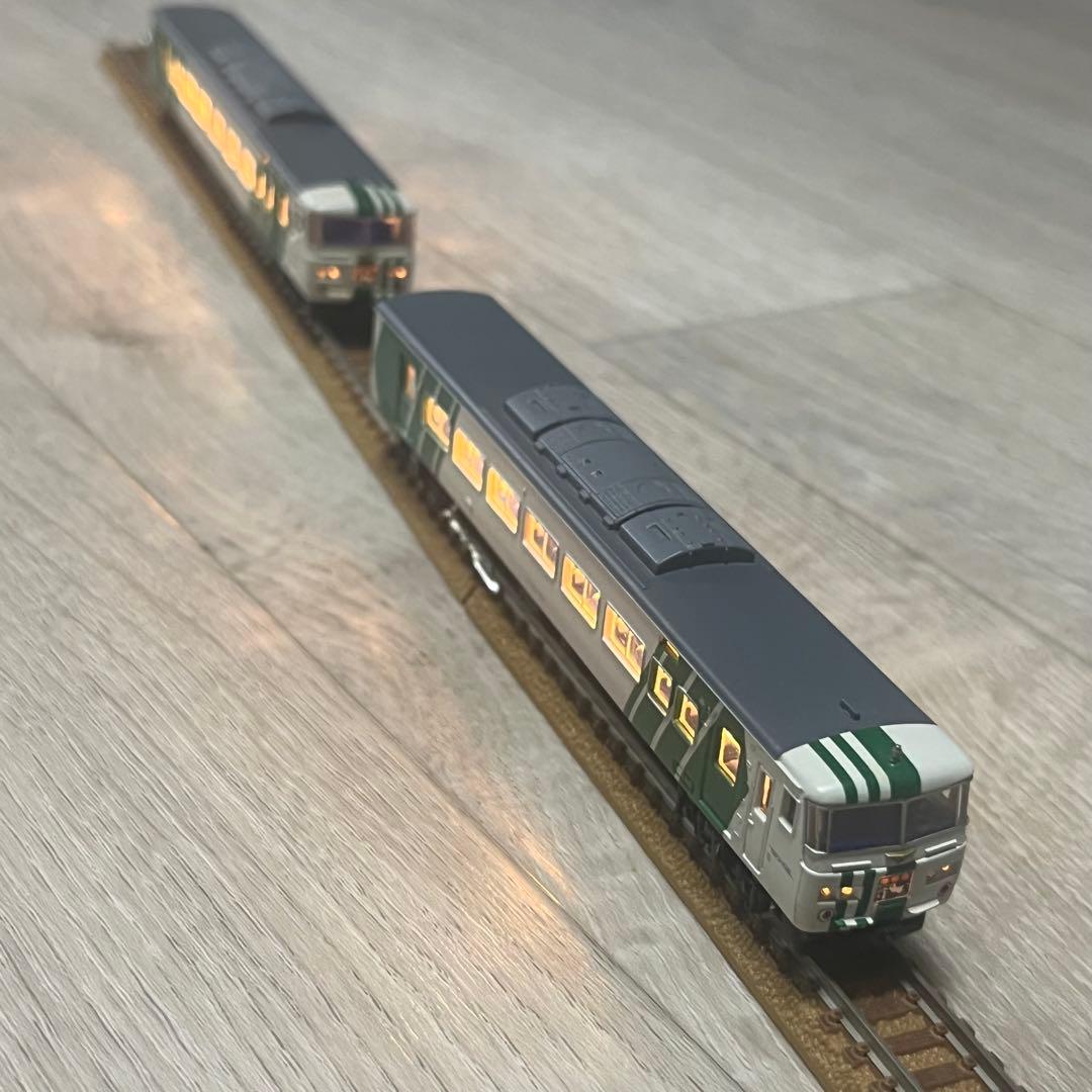 マイクロエース　A-4162 国鉄185系 試案塗装 緑編成 7両セット　限定品