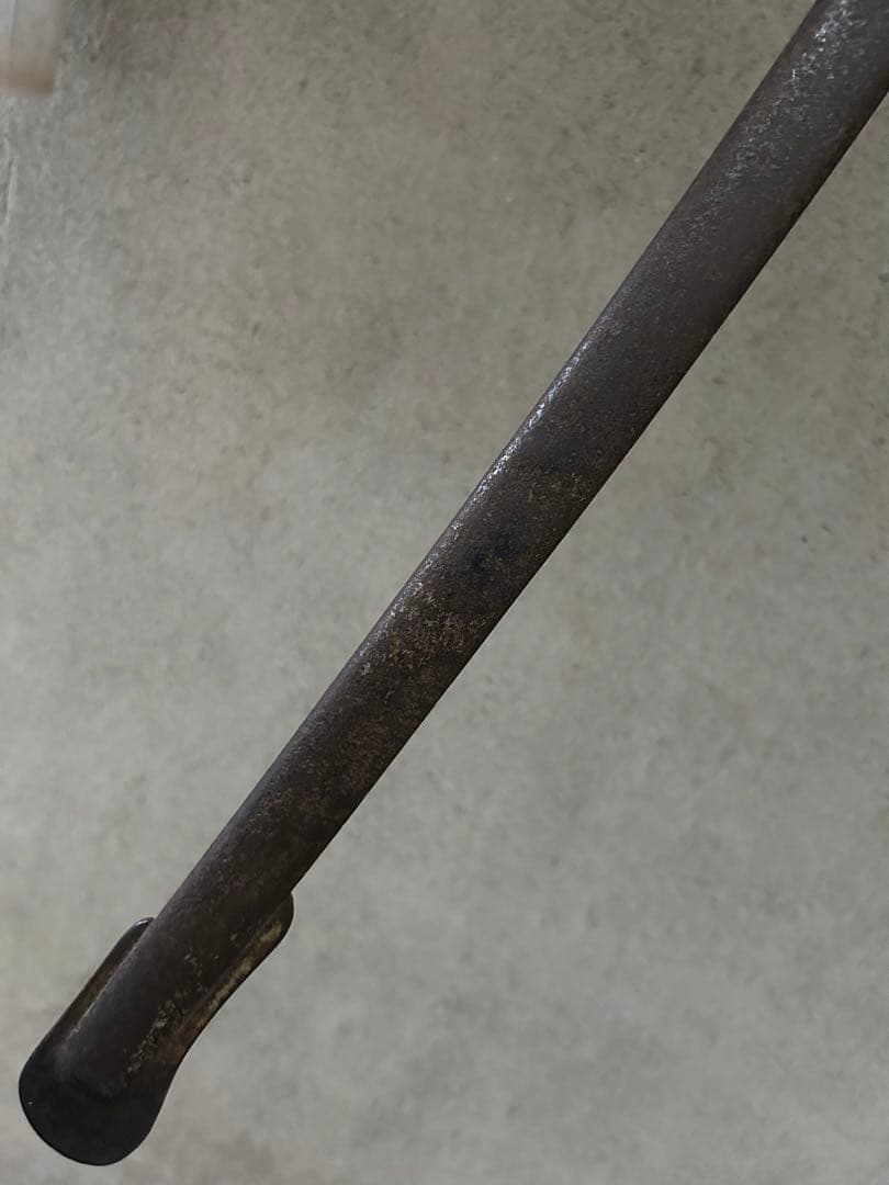 指揮刀　サーベル　刀緒付き　模造刀　日本軍　鍔　軍刀　銃剣　短剣　当時物　現状品