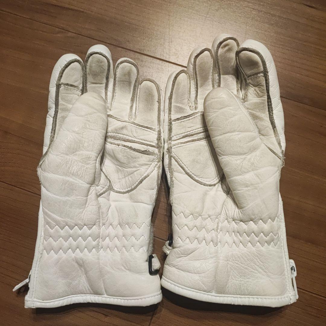 reusch RJ スキーグローブ ホワイト/ブラック　子供用М