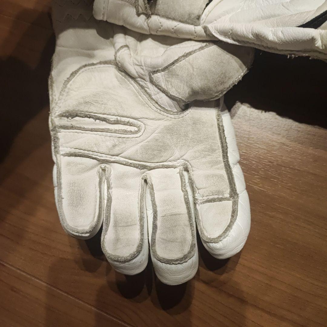 reusch RJ スキーグローブ ホワイト/ブラック　子供用М