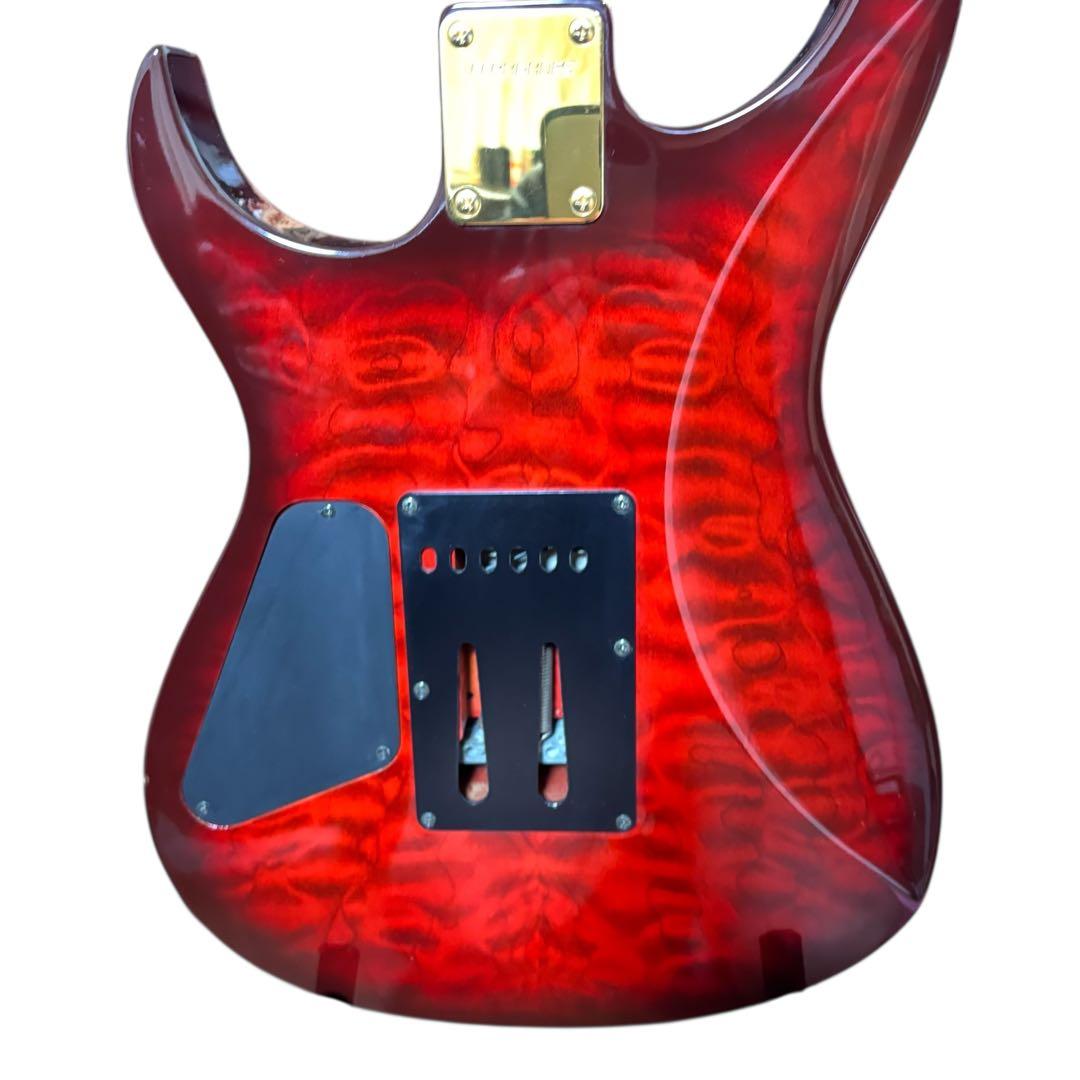 FERNANDES FGZ-400 キルトメイプル レッド エレキギター