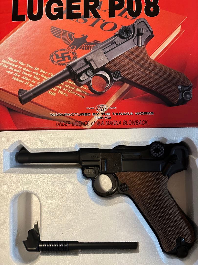 タナカワークス ルガー P08 ガスガン