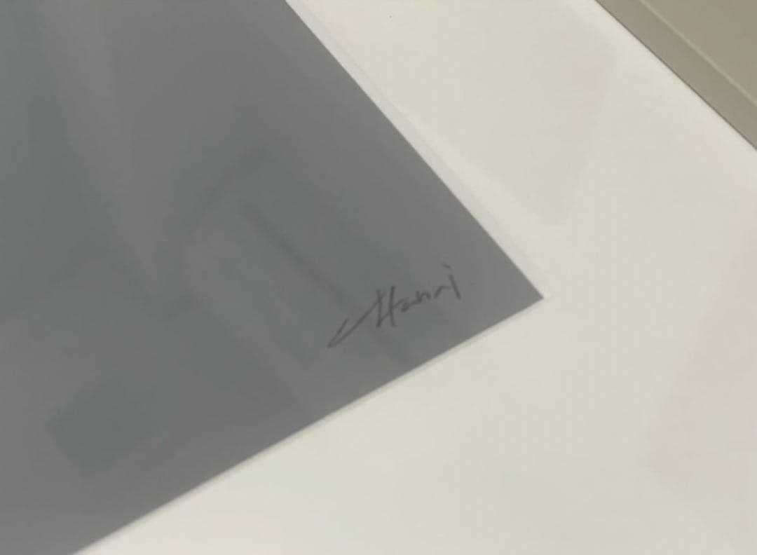 【額装済】YUSUKE HANAI「Untitled」シルクスクリーン/花井祐介