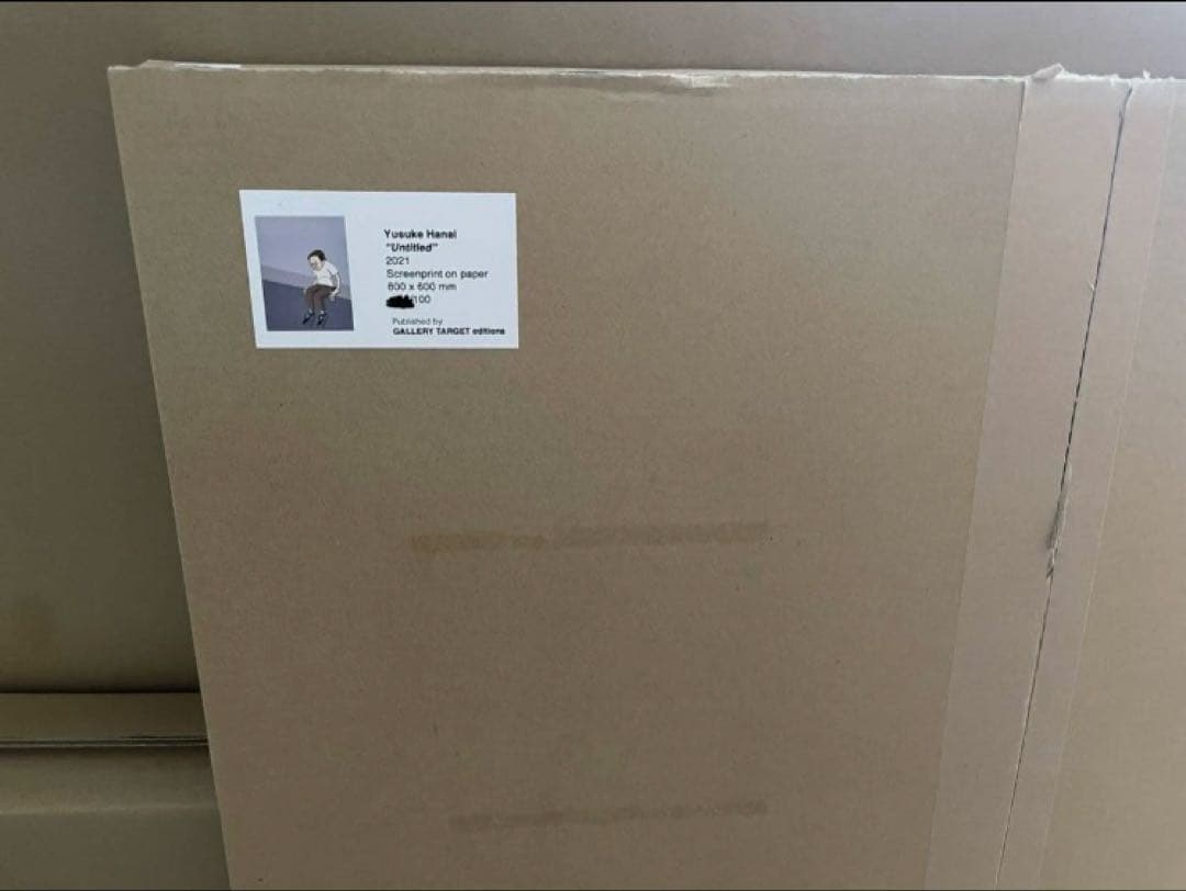 【額装済】YUSUKE HANAI「Untitled」シルクスクリーン/花井祐介