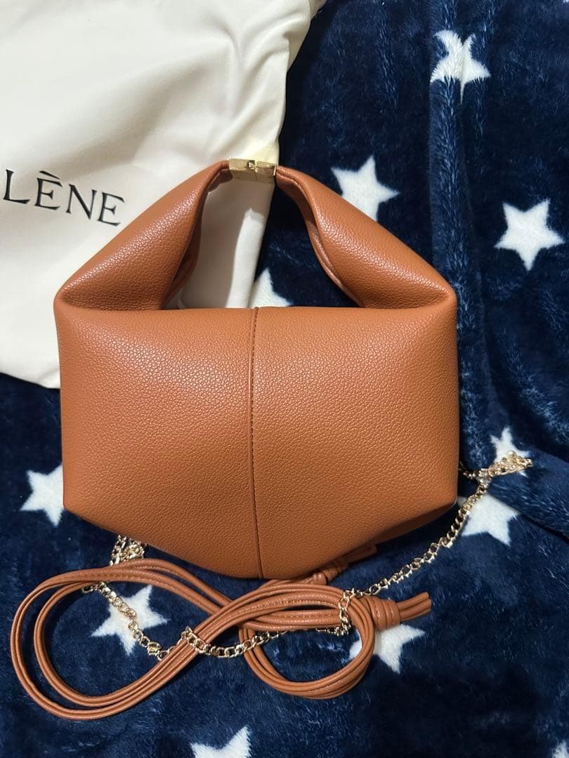 【美品】正規品　Polene ポレーヌ　Beri エディション キャメル