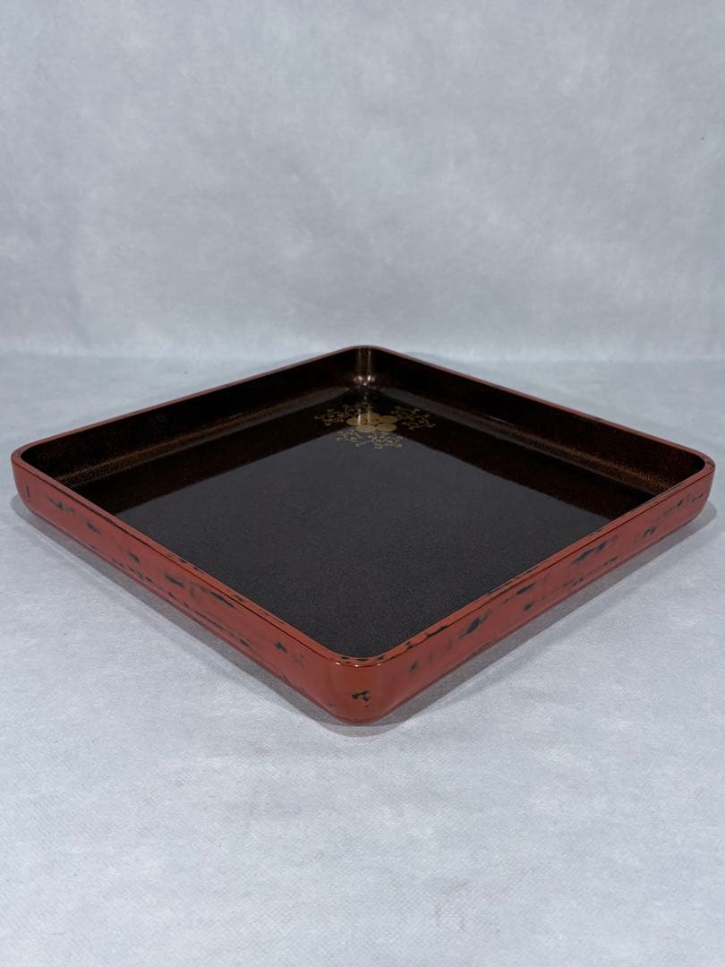 根来塗 内梨地蒔絵付　懐石膳五客　美品　茶道具　懐石道具　送料込