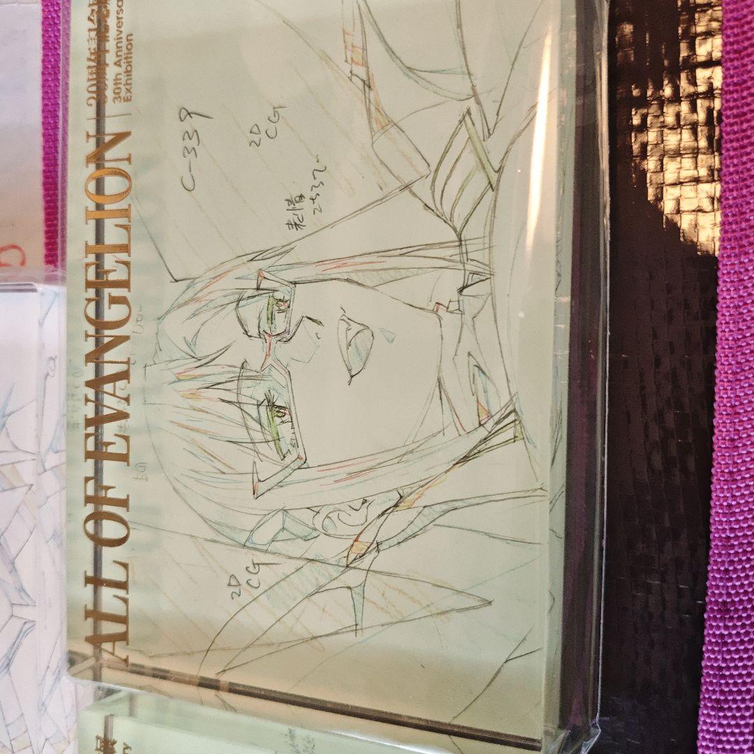 30周年　ALL OF EVANGELIONアクリルブロック　アスカ 3點セット