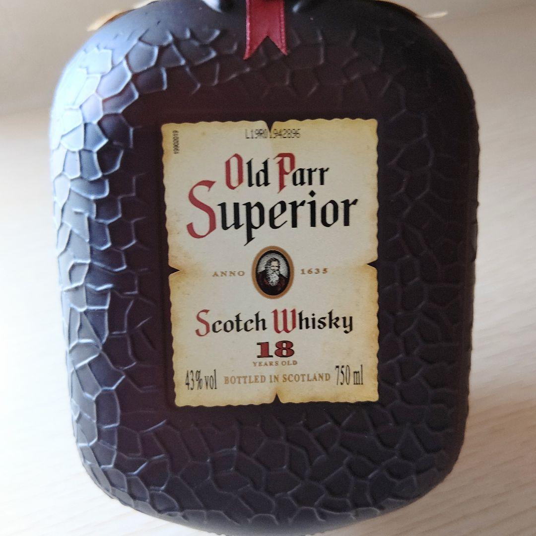 Old Parr Superior 18年 スコッチウイスキー 750ml