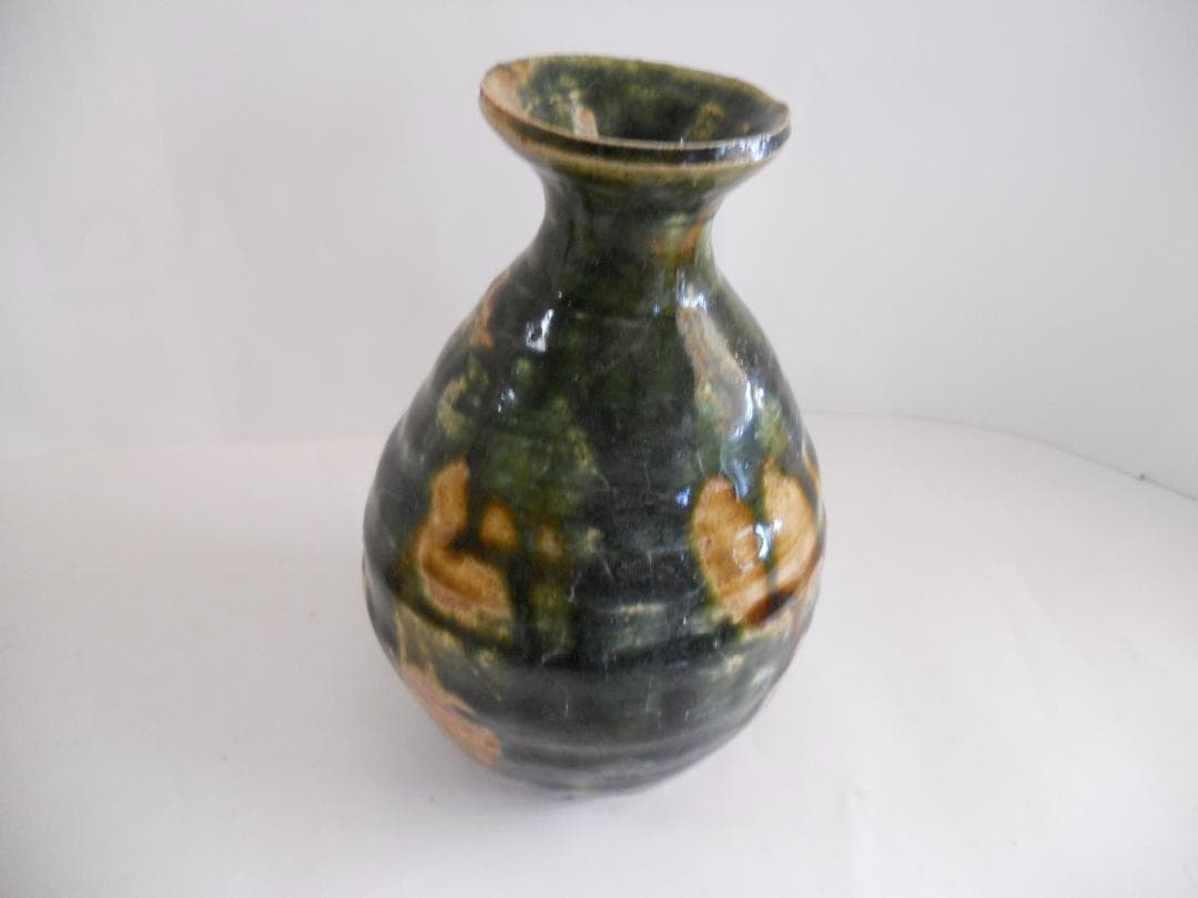 林孝太郎 織部焼 壺 孝龍窯 希少 ヴィンテージ 織部壺 新品 未使用 です。