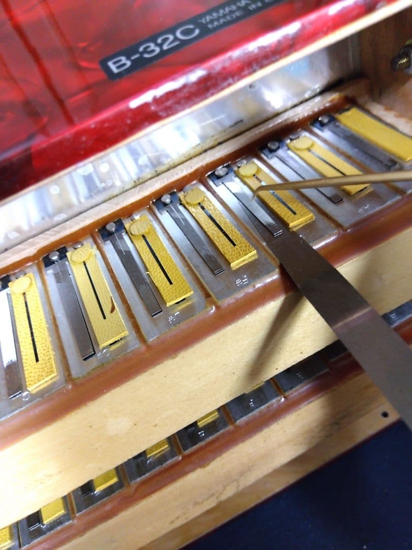 【音重視向け】Yamahaバスアコーディオン B-32C 32鍵 （簡易調律済）