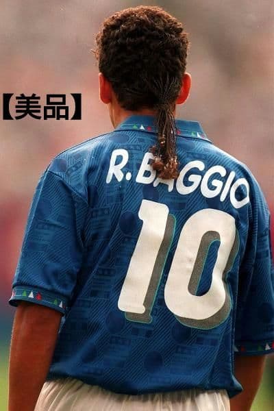 【美品】ディアドラ サッカー イタリア代表 ユニフォーム 10番 バッジョ