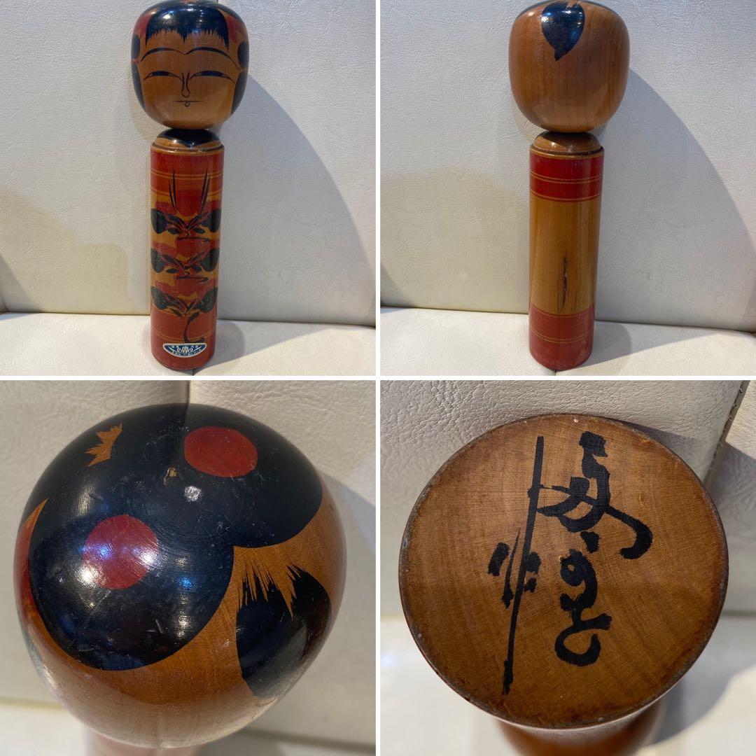 ☆こけし☆ 特大こけし 作者 6体おまとめ 弥次郎こけし 夫婦こけし