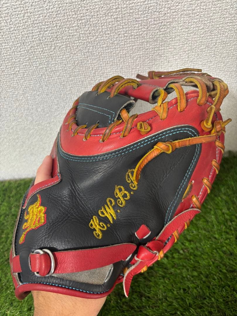 硬式グローブ　キャッチャーミット（和牛JB）
