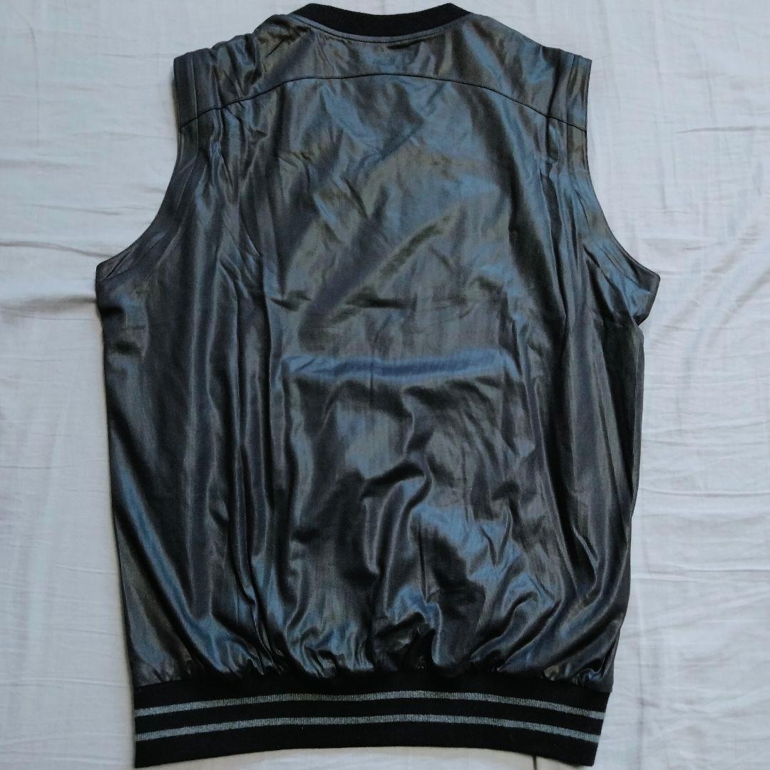 23区SPORT　メンズ　Vネック ジャンパー　ベスト　2way　ブラック　M