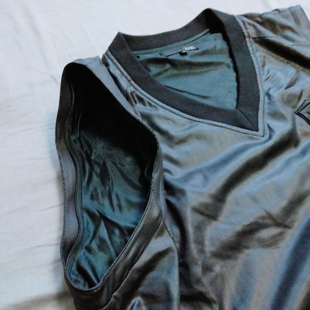 23区SPORT　メンズ　Vネック ジャンパー　ベスト　2way　ブラック　M