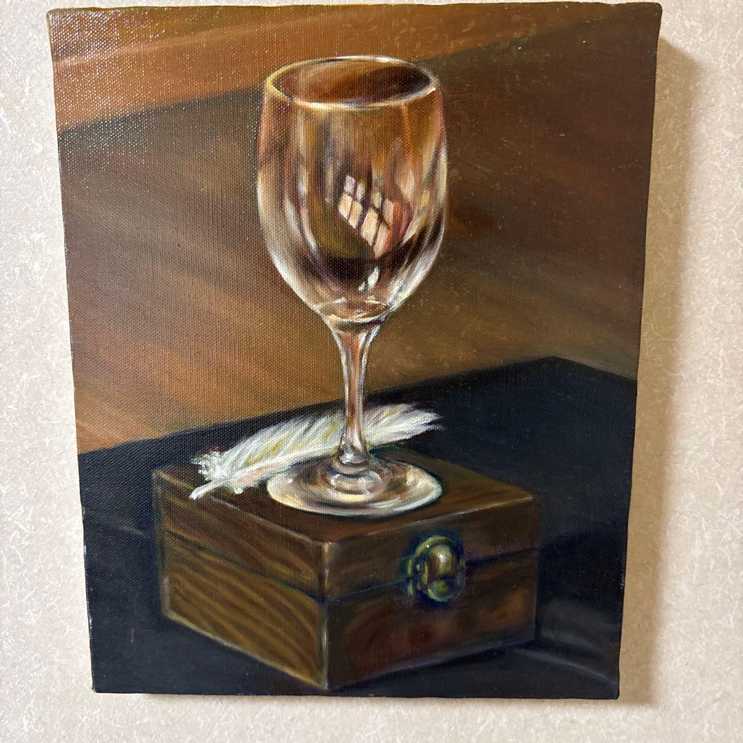 油絵　静物画　F3