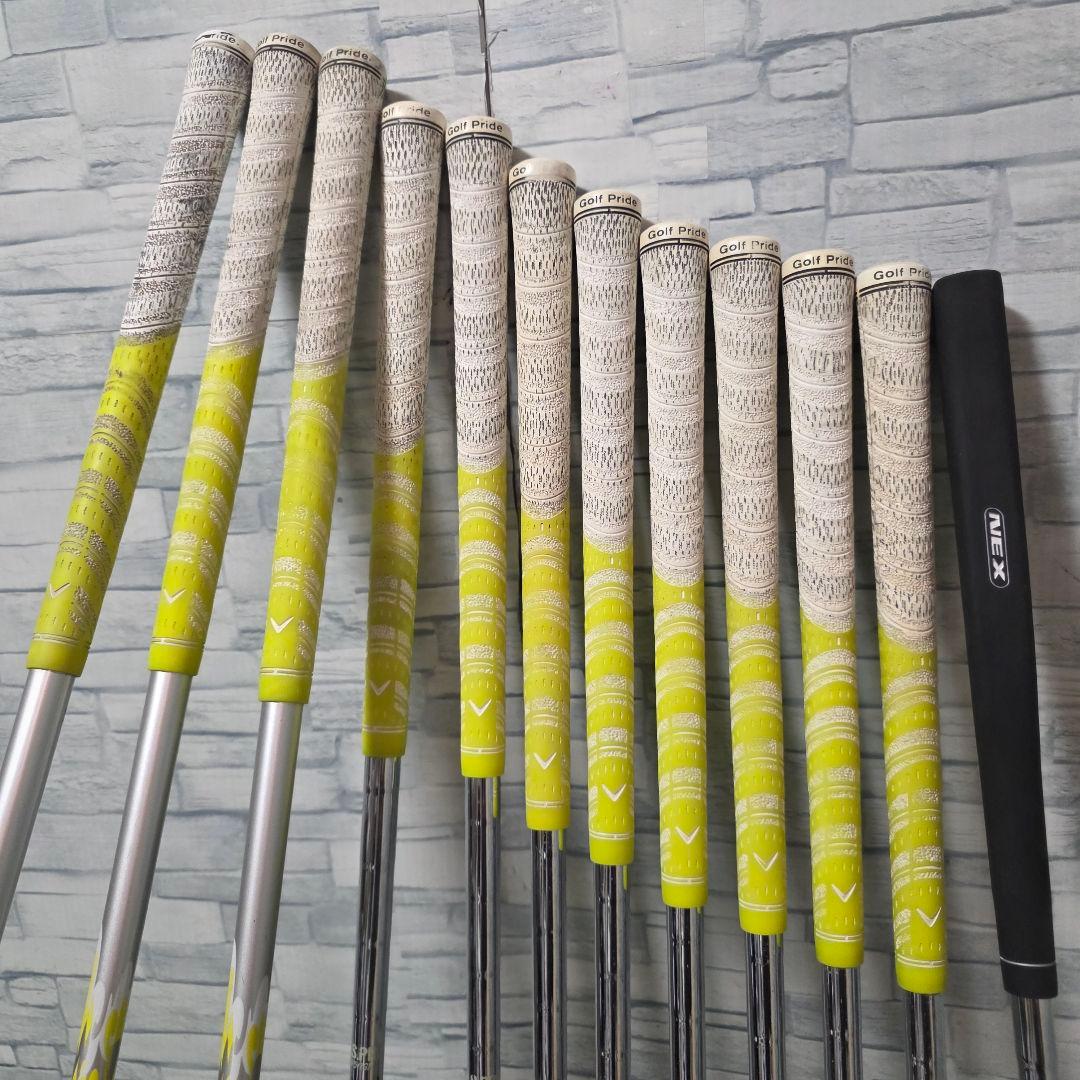 キャロウェイ X2 HOT 統一 フルセット ゴルフクラブ メンズセット R