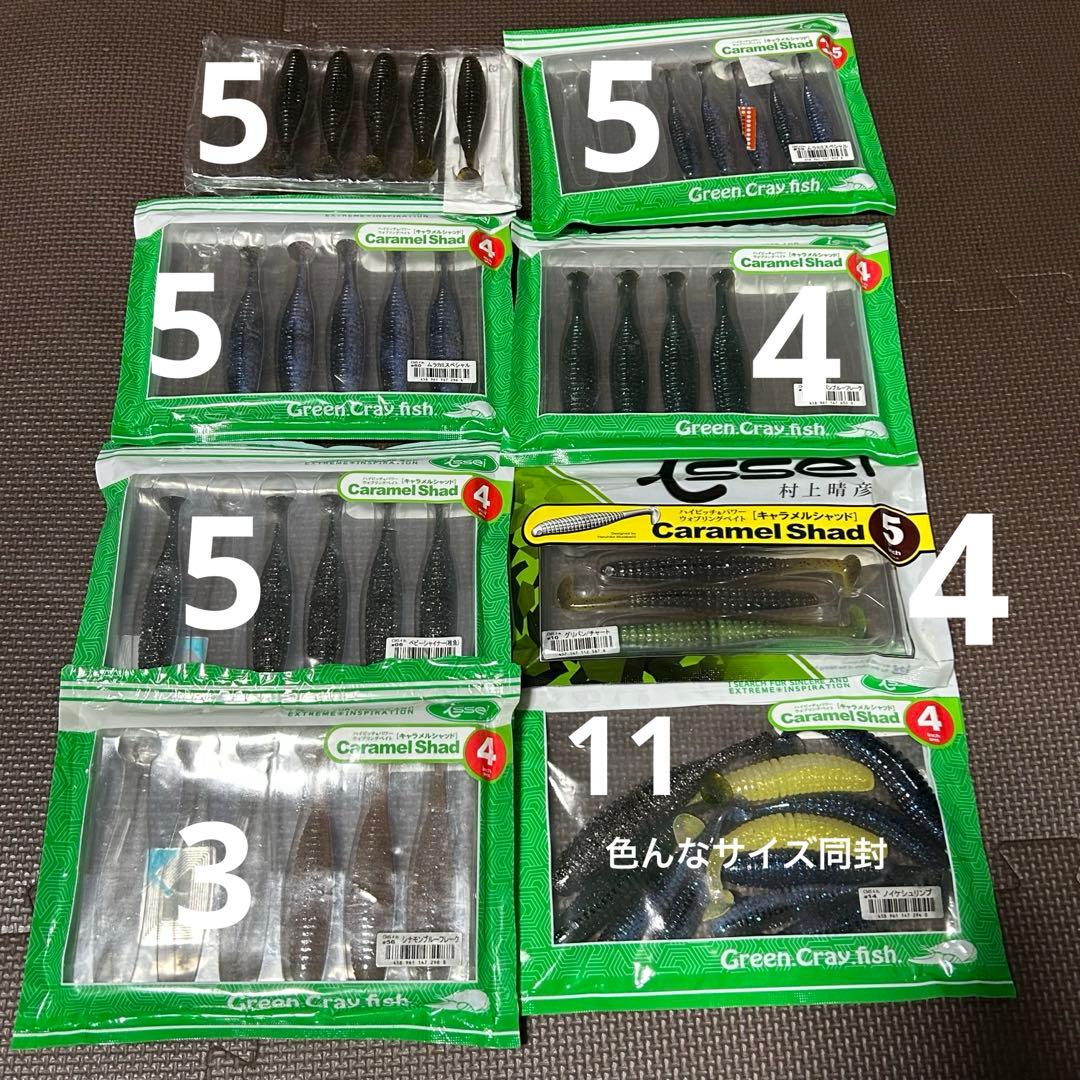 issei 一誠 ワーム バス釣り引退セット