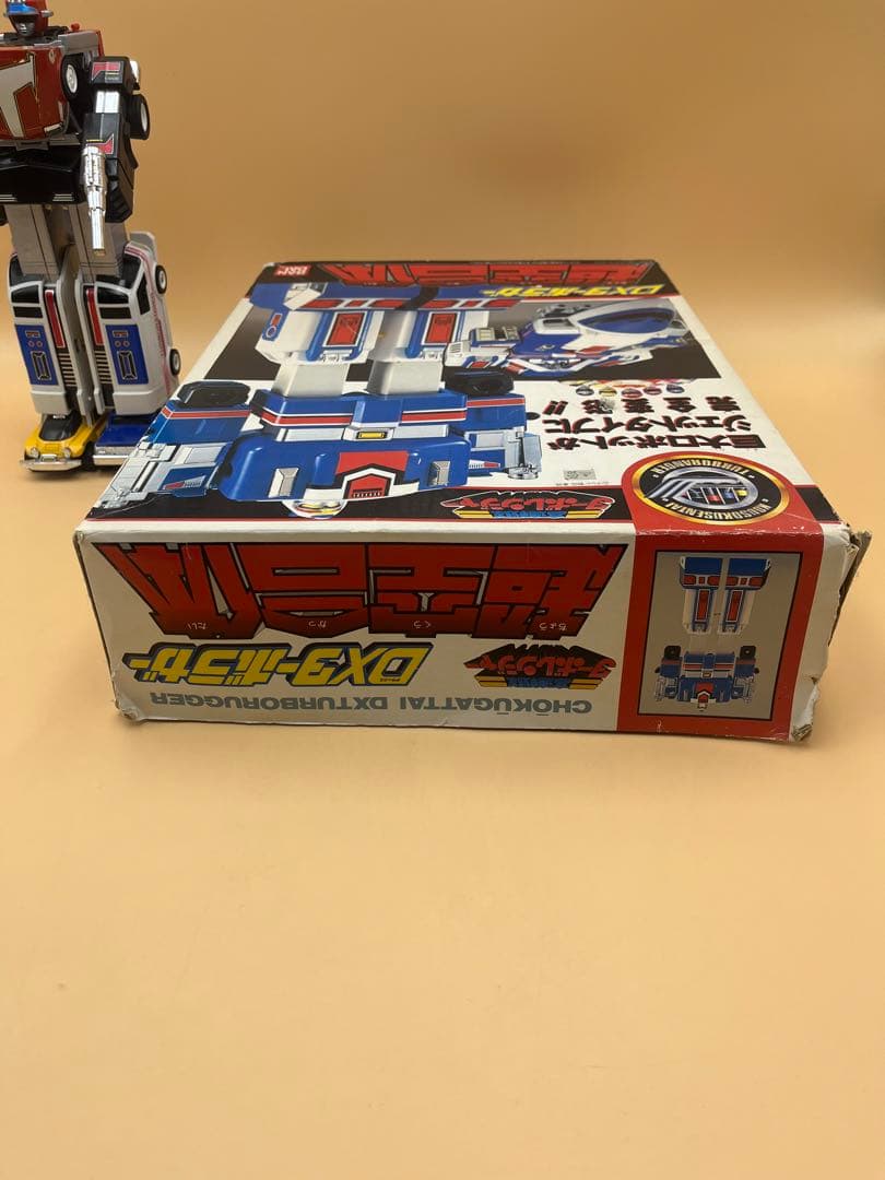 高速戦隊ターボレンジャー　DXターボロボ　DXターボラガー　1989 当時物