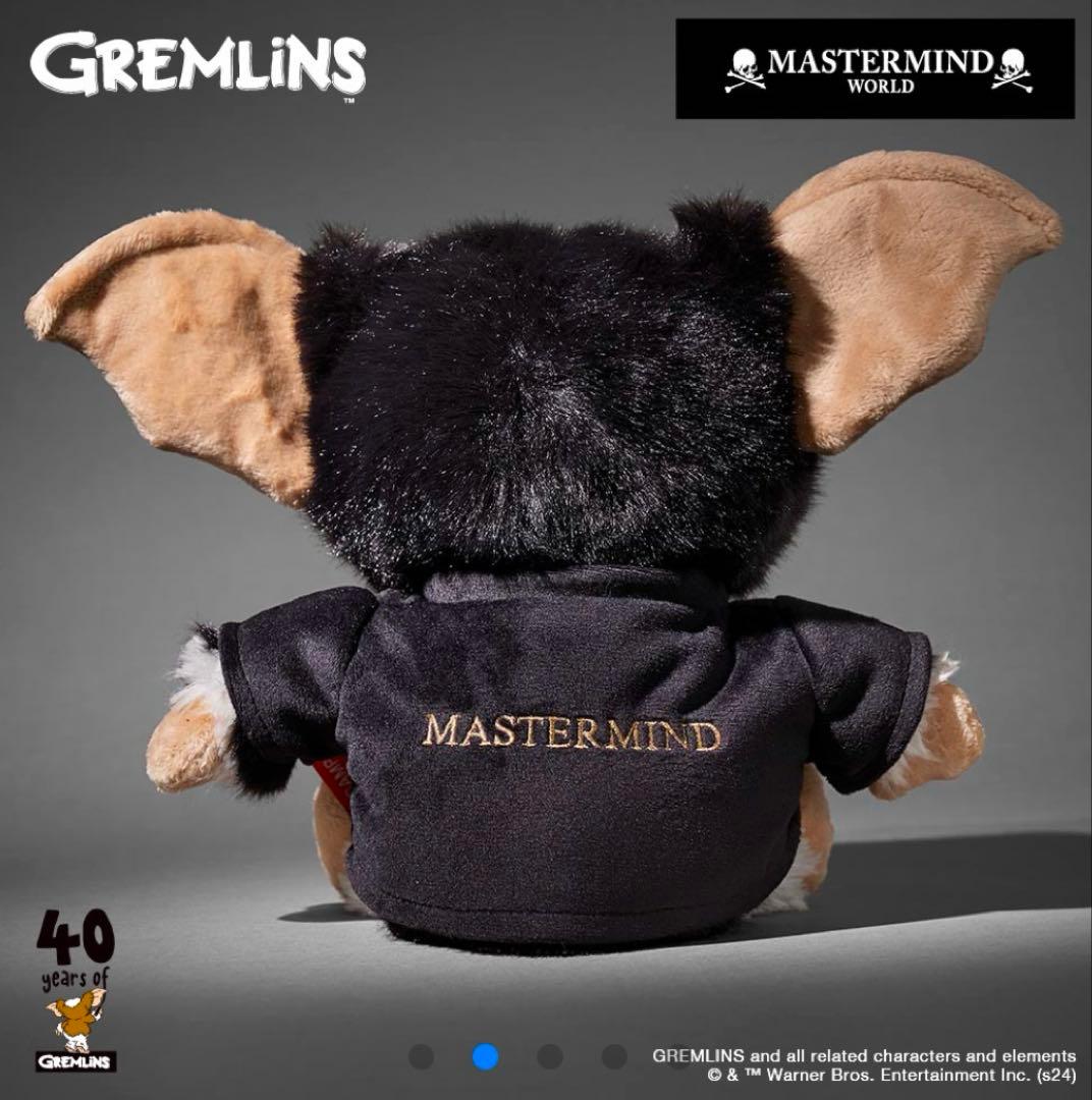 MASTERMIND WORLD✖️GREMLINSぬいぐるみ 40周年　ギズモ