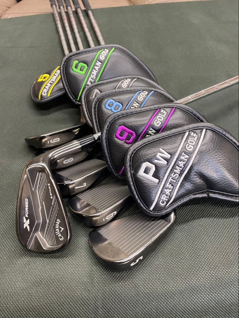 【希少・美品】スモーク・ブラックX Forged STAR2019 5-P 6本