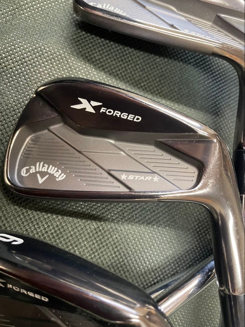 【希少・美品】スモーク・ブラックX Forged STAR2019 5-P 6本