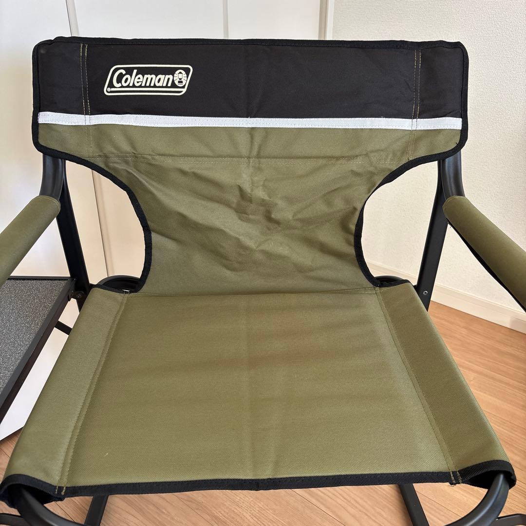 コールマン(Coleman) チェア サイドテーブル付デッキチェア 折り畳み