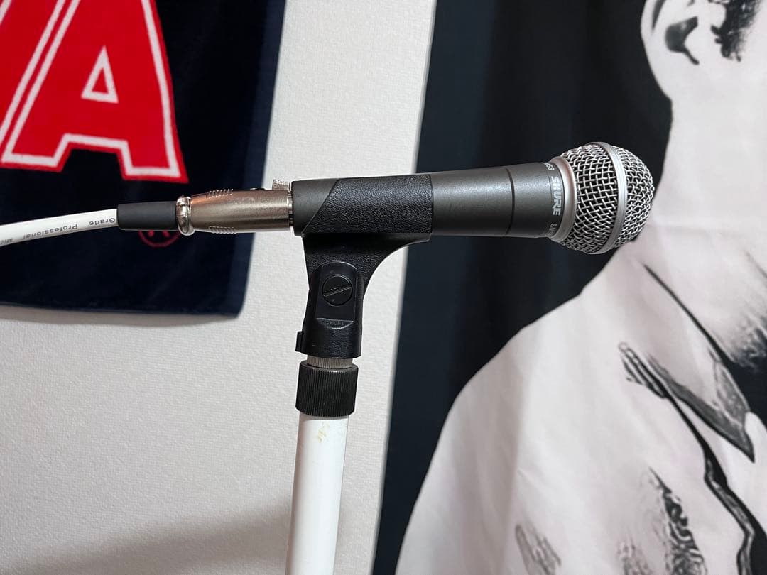 矢沢永吉　マイクスタンド白