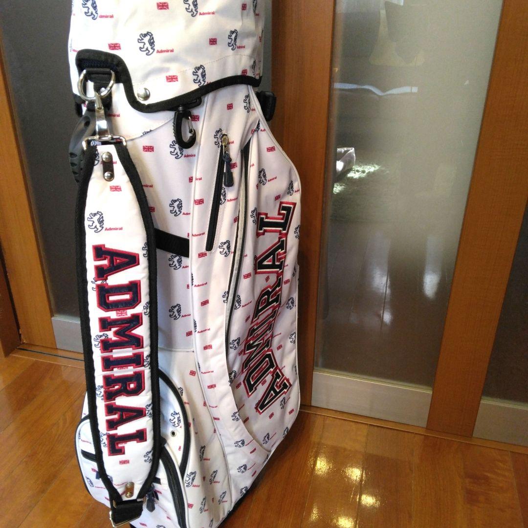 ✨極美品✨ADMRAL ホワイト キャディバッグ