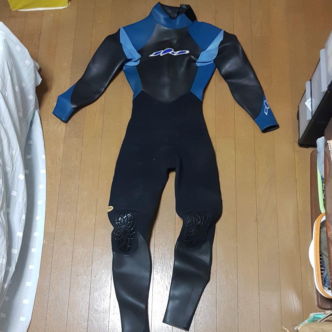 5/3ミリセミドライフル　ウェットスーツ　冬用　177cm/64kg　DOVE