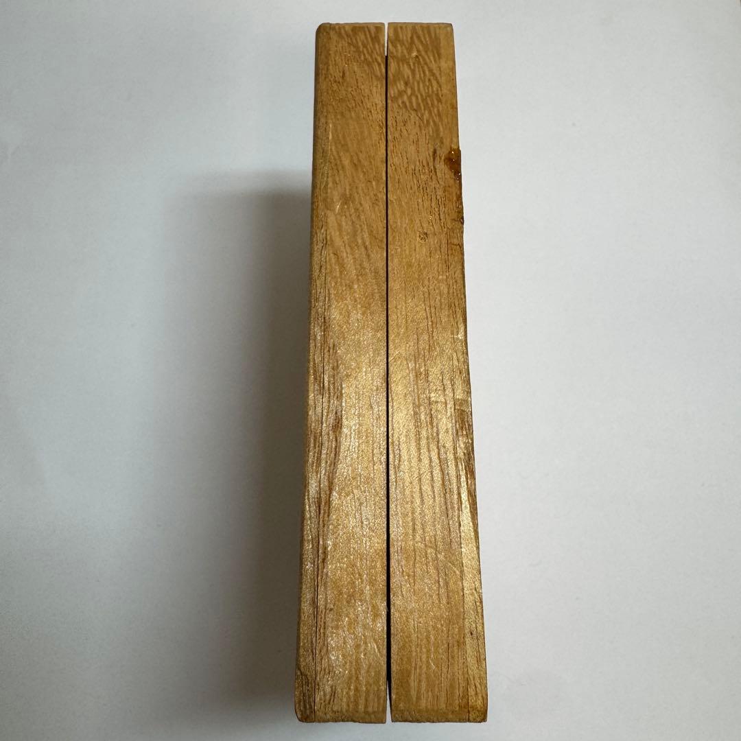 純銀小判 波模様  木箱付き 純銀製小判