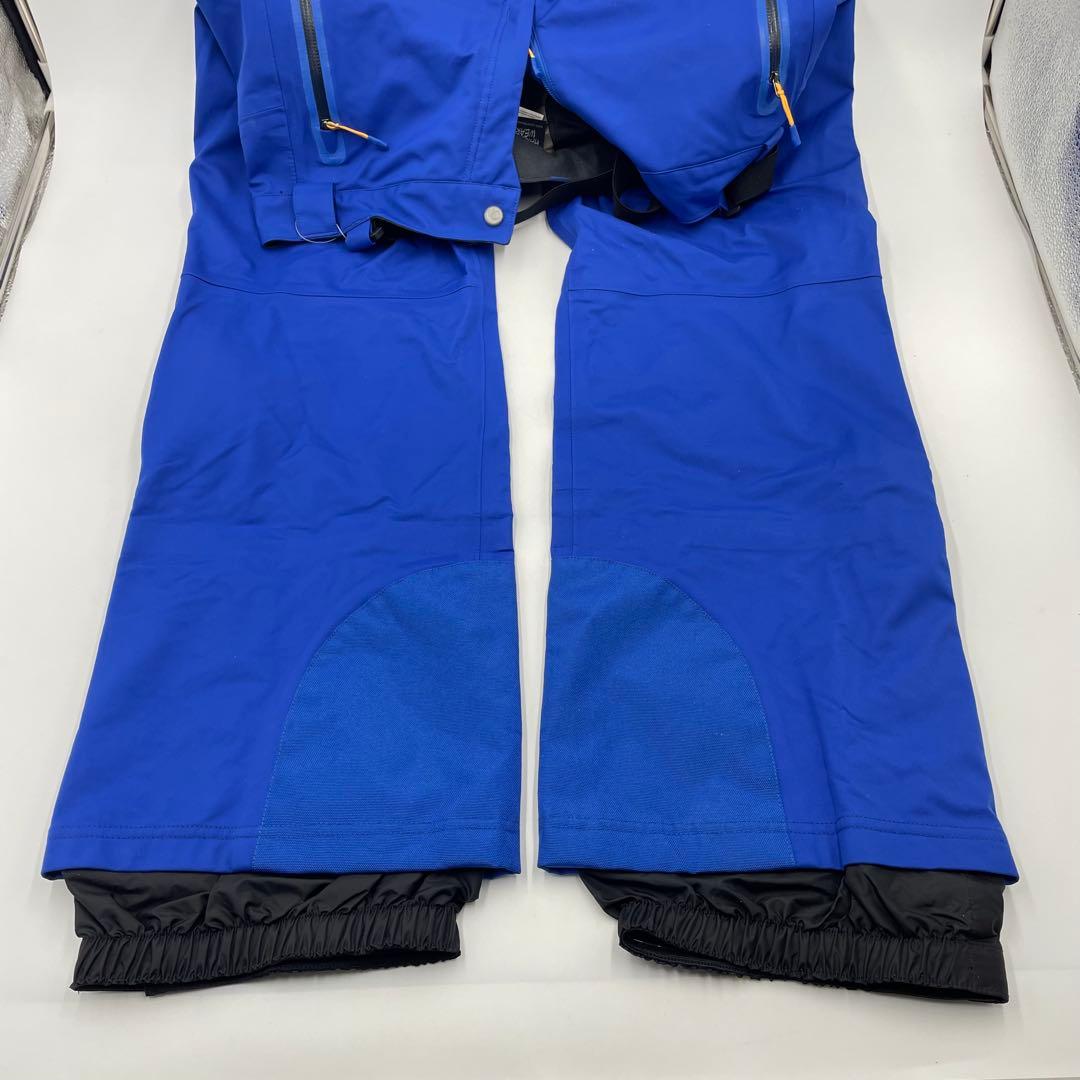 【新品未使用タグ付き】mountain hardwear ビブパンツ　M 青