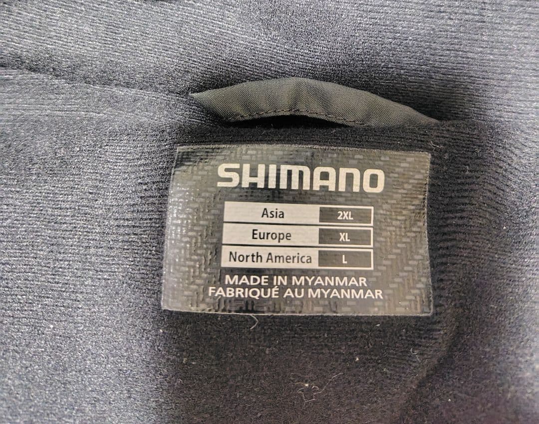 SHIMANO XEFO ウェーディング ジャケット　防寒ドライシールド 2XL