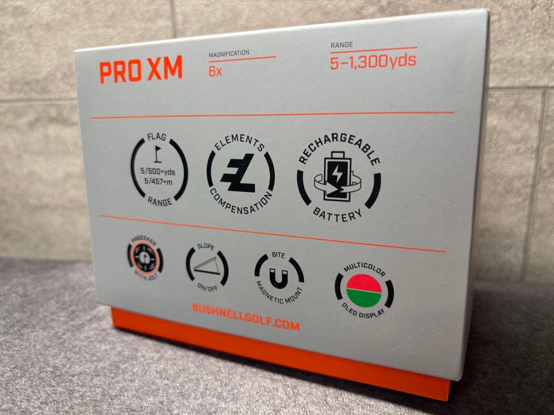 【新品未使用】ブッシュネル ピンシーカー プロ XM ジョルト