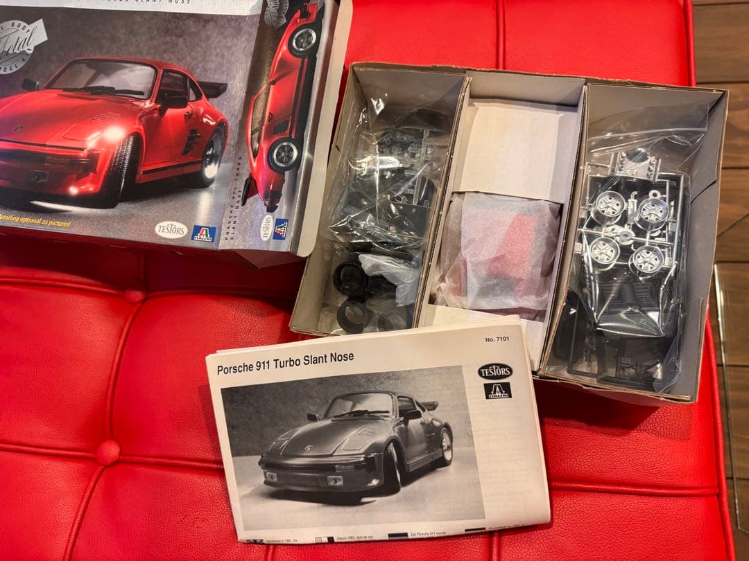 1/24Testors×Italeriポルシェフラットノーズ未組立1990年代製