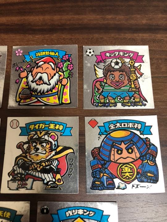 ビックリマンシール 1弾 天使シール アイス版 8枚